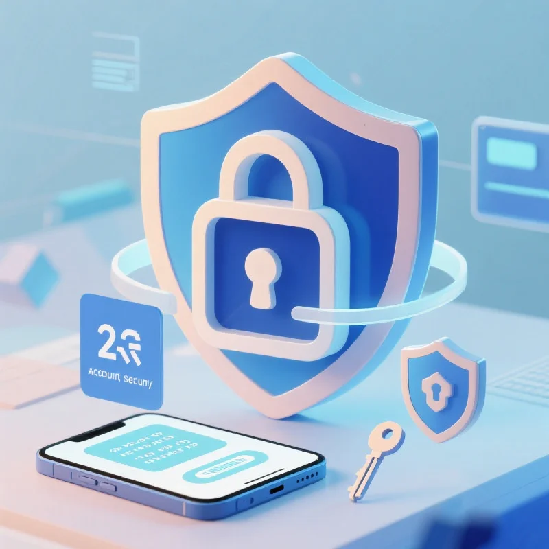 双因素认证和账户安全概念图